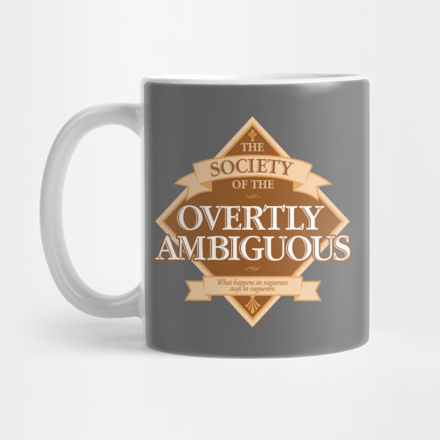 Society of The Overtly Ambiguous by eBrushDesign